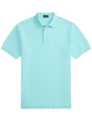 Polo Ralph Lauren Polo Ralph Lauren Big & Tall poloshirt turquoise 2 knoops