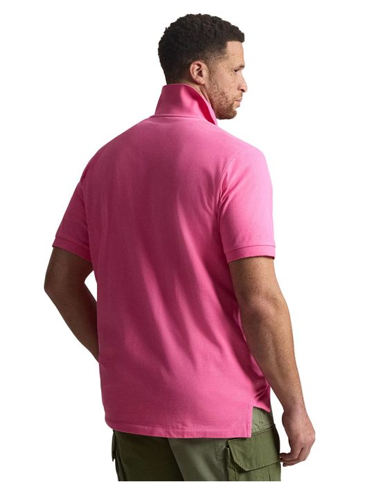 Polo Ralph Lauren Plus Size poloshirt roze korte mouw
