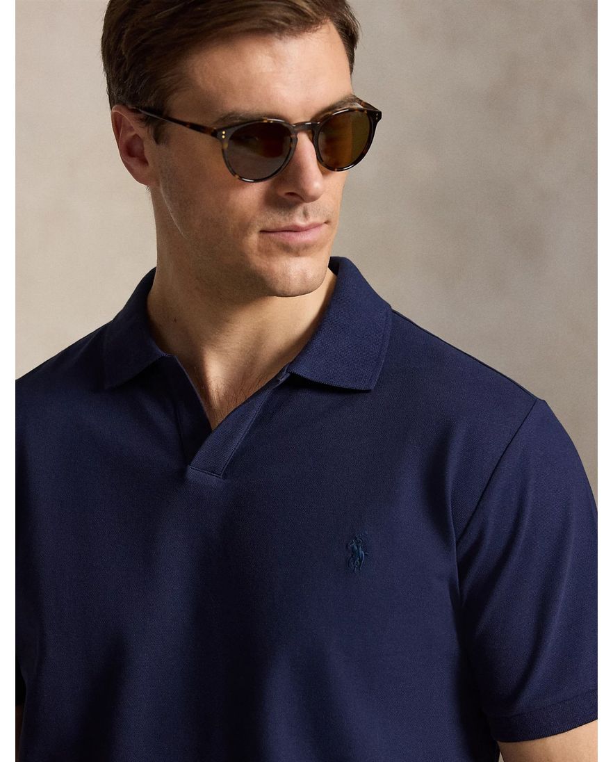 Polo Ralph Lauren Big & Tall poloshirt navy korte mouw