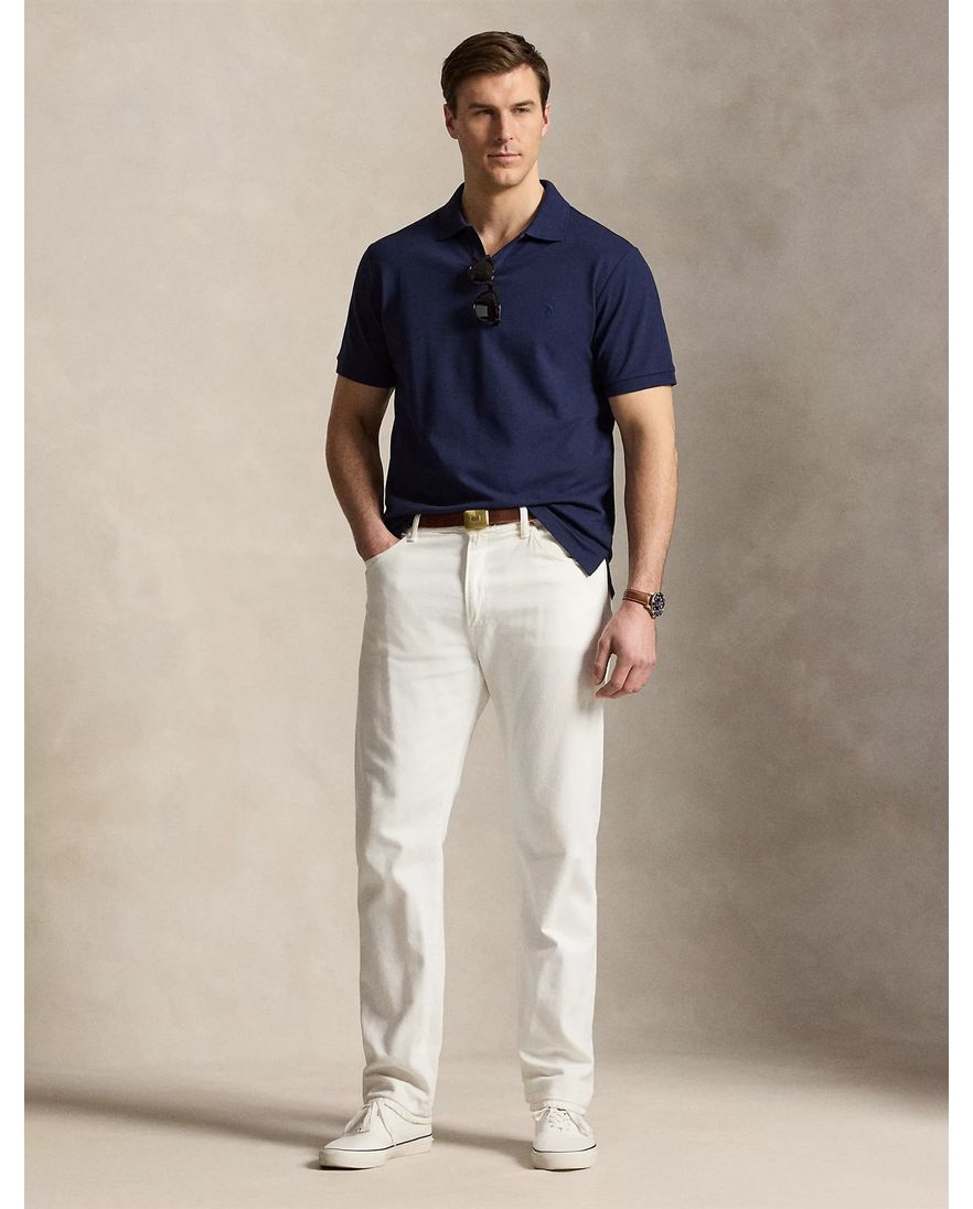 Polo Ralph Lauren Big & Tall poloshirt navy korte mouw