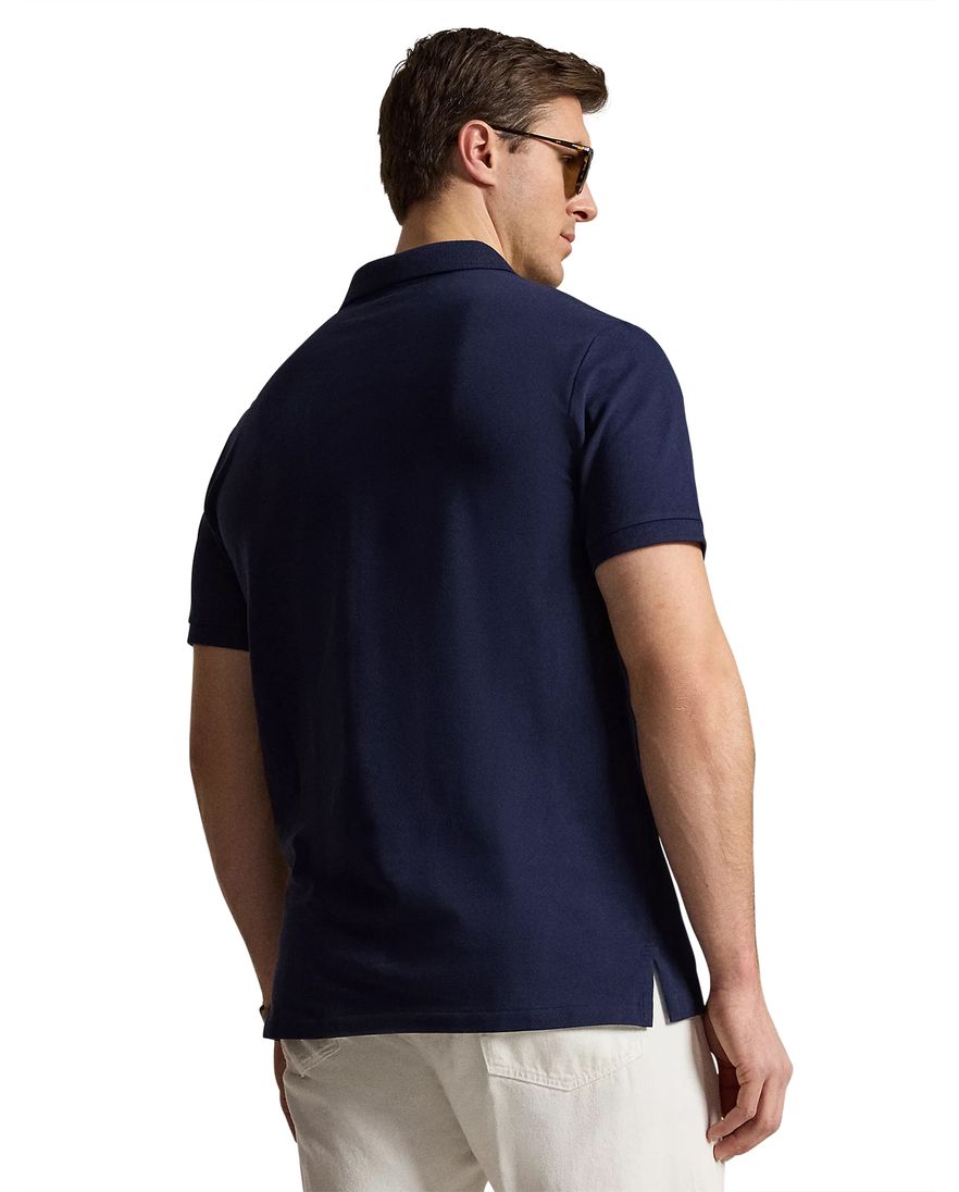 Polo Ralph Lauren Big & Tall poloshirt navy korte mouw