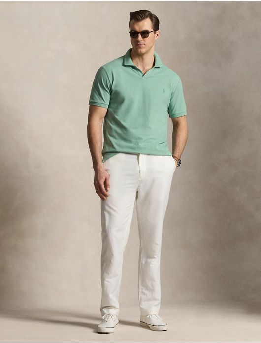 Polo Ralph Lauren Plus Size poloshirt groen v-hals