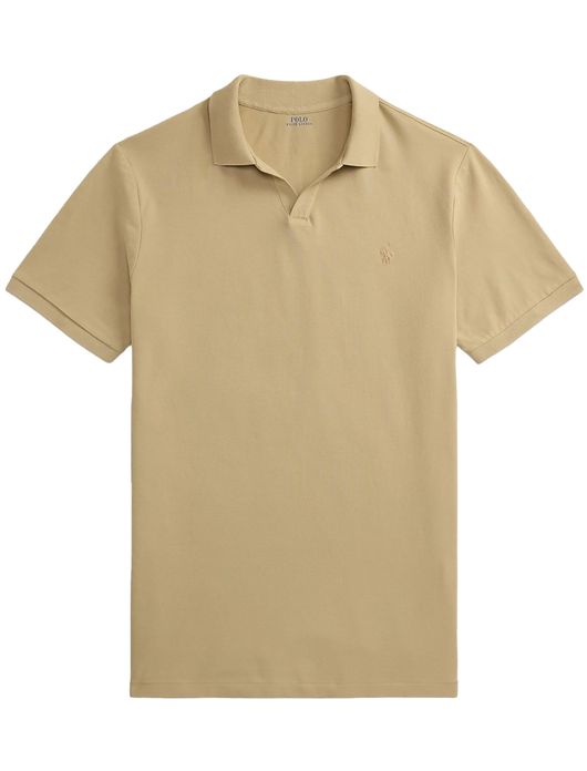 Polo Ralph Lauren Big &Tall poloshirt beige korte mouw