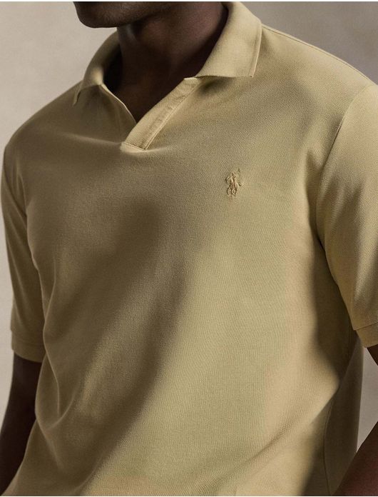 Polo Ralph Lauren Big &Tall poloshirt beige korte mouw