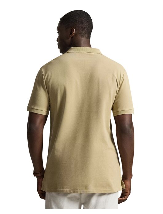 Polo Ralph Lauren Big &Tall poloshirt beige korte mouw