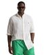Overhemd wit Polo Ralph Lauren Big & Tall linnen lichte knoop