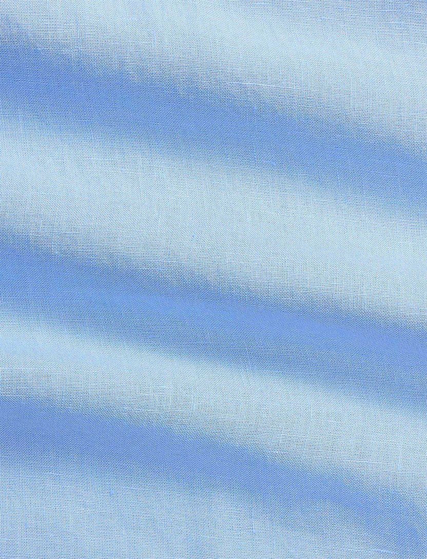 Overhemd lichtblauw Polo Ralph Lauren Big & Tall linnen