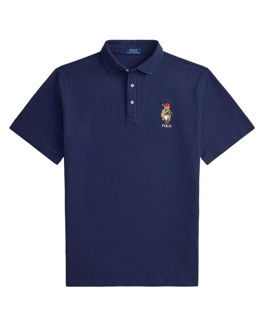 Polo Ralph Lauren Big & Tall polo donkerblauw bear