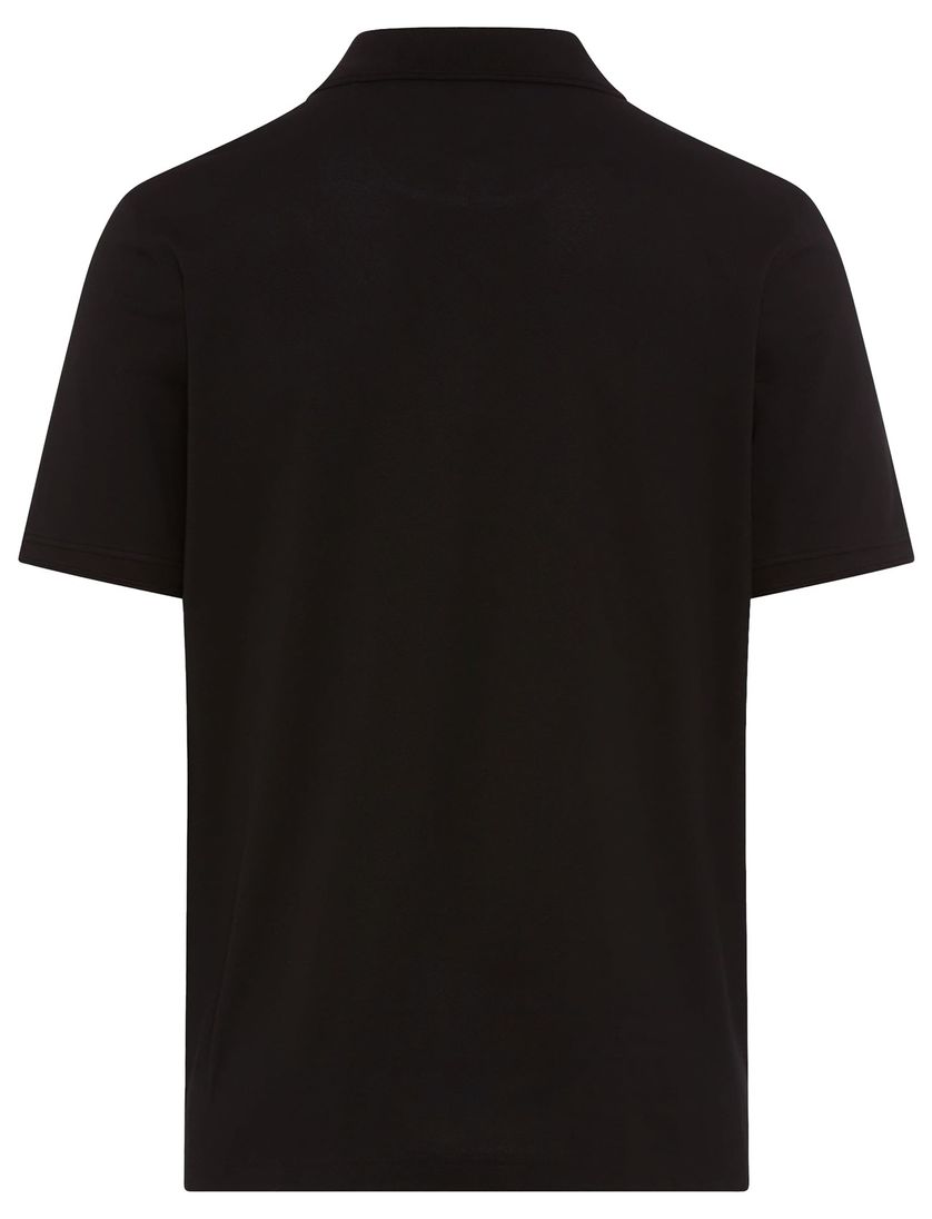 zwarte poloshirt korte mouw Brax normale fit