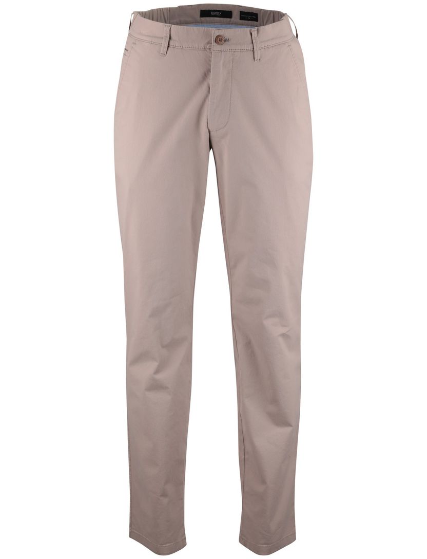 Pantalon katoen flatfront model katoen normale fit