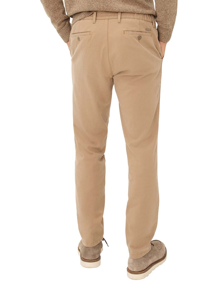 Pantalon katoen flatfront model katoen normale fit