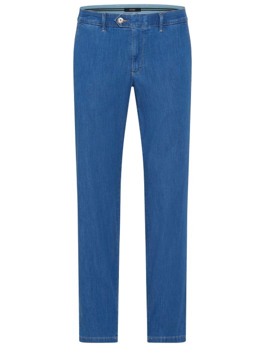 Eurex Jim jeans flatfront blauw normale fit