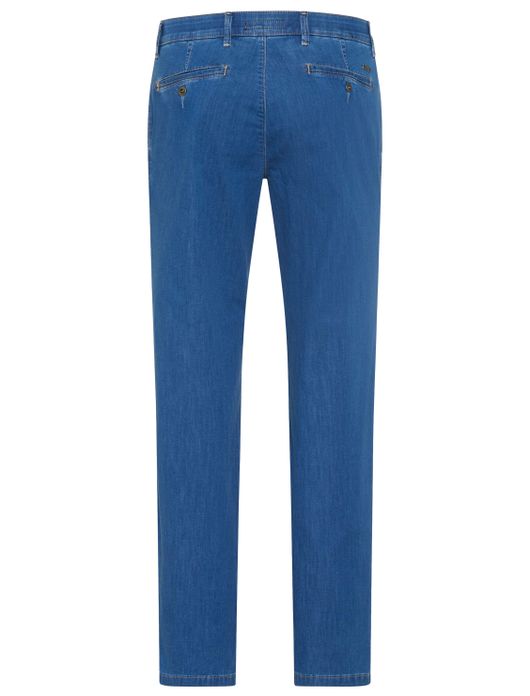 Eurex Jim jeans flatfront blauw normale fit