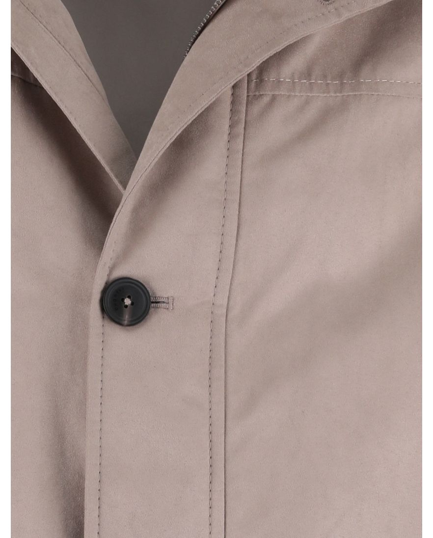 Beige zomerjas Bugatti wijde fit