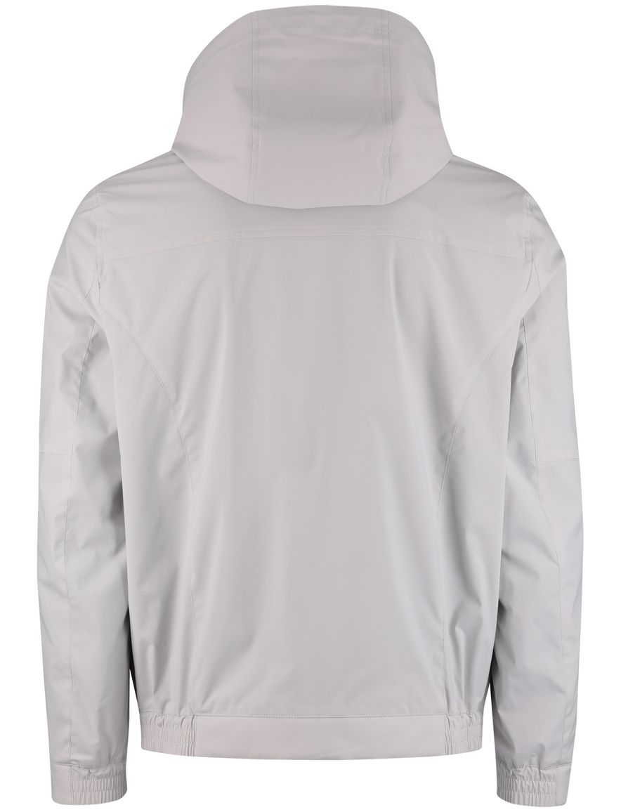 Bugatti zomerjas wit capuchon polyester