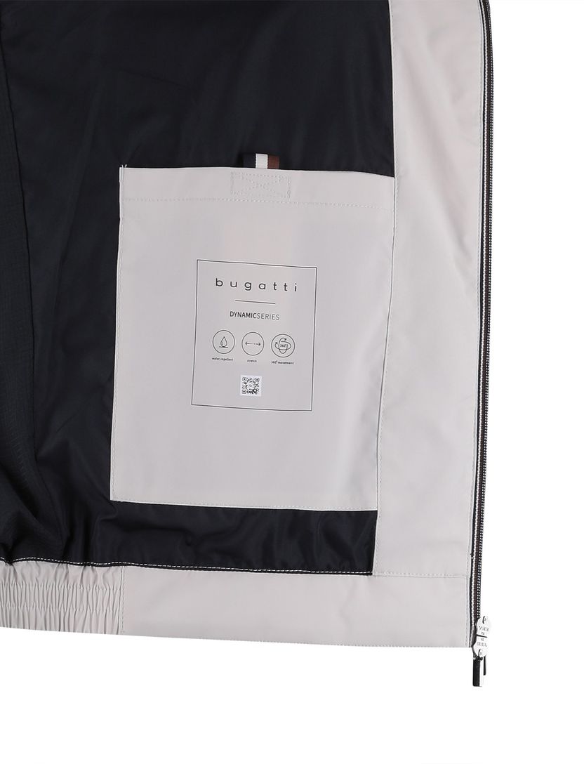 Zomerjas Bugatti donkerblauw waterafstotend wijde fit