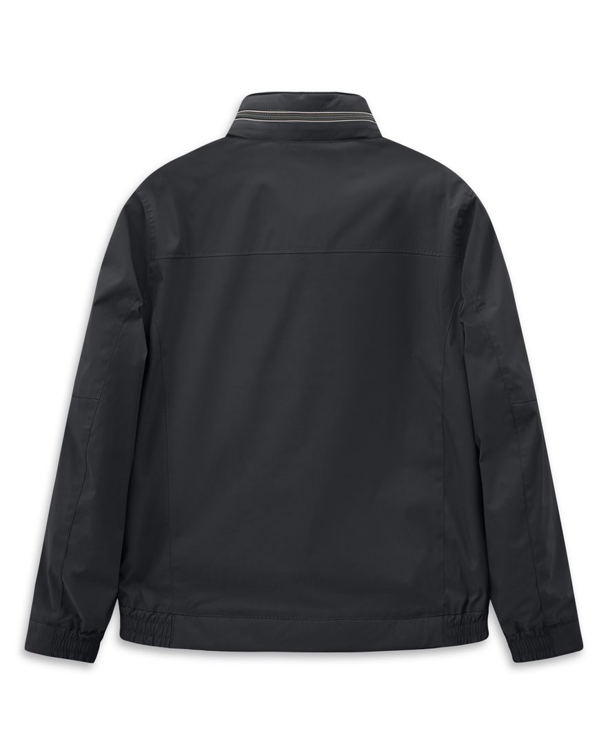 Donkerblauw zomerjas Bugatti wijde fit waterafstotend