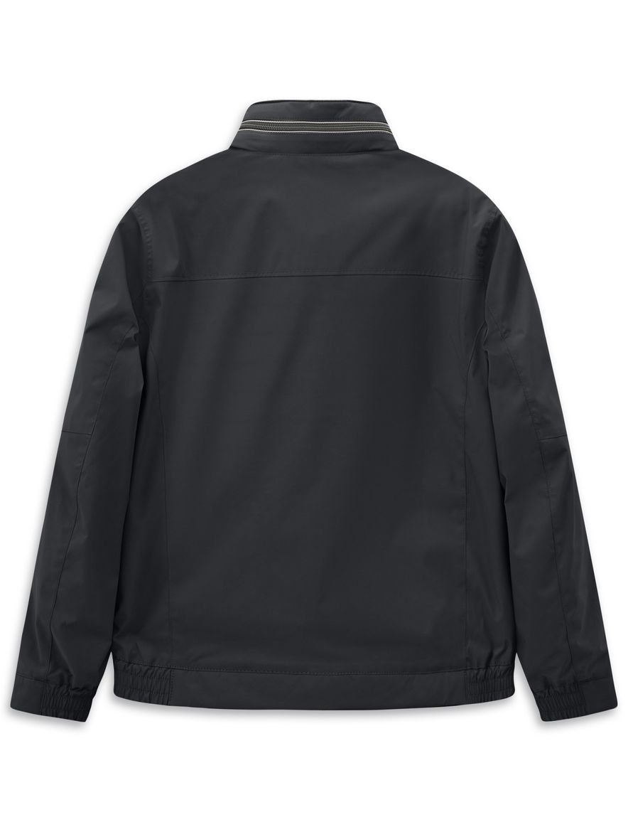 Donkerblauw zomerjas Bugatti wijde fit waterafstotend