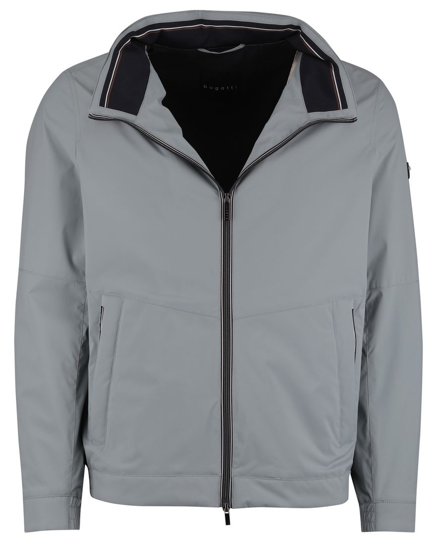 Bugatti jas groen met capuchon