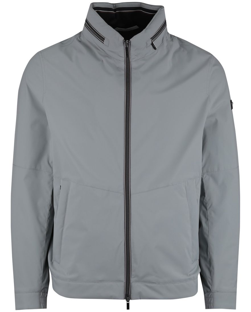 Bugatti jas groen met capuchon