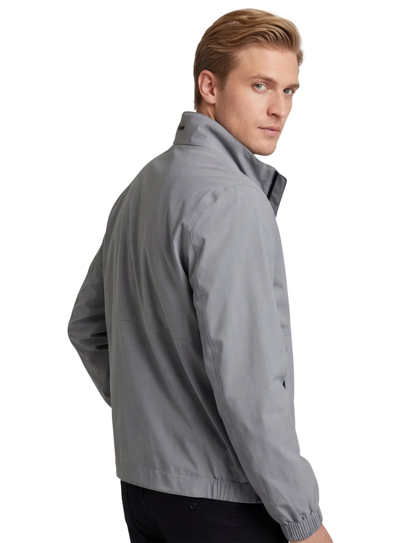 Bugatti grijze zomerjas normale fit