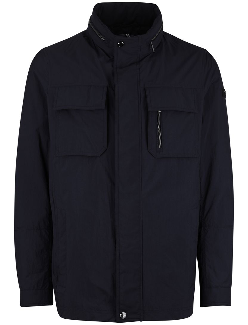 Zomerjas Bugatti wijde fit waterafstotend donkerblauw