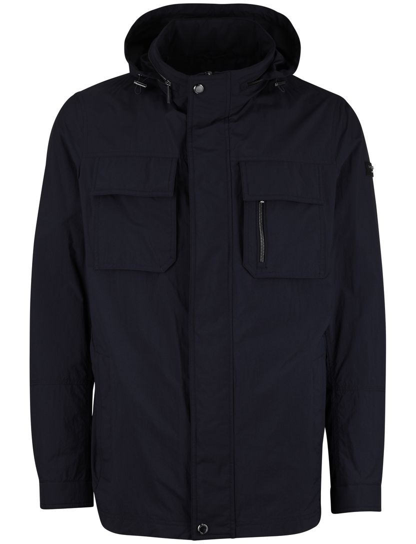 Zomerjas Bugatti wijde fit waterafstotend donkerblauw