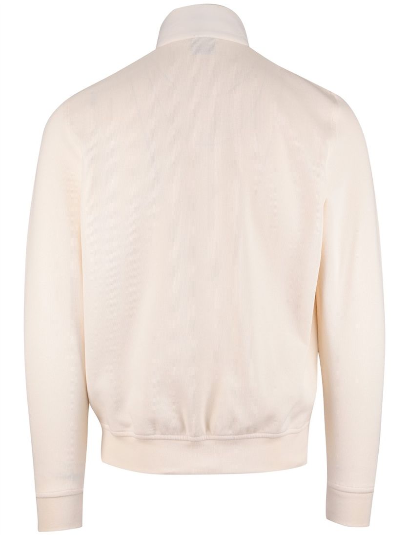 Bugatti vest katoen wijde fit beige outdoor