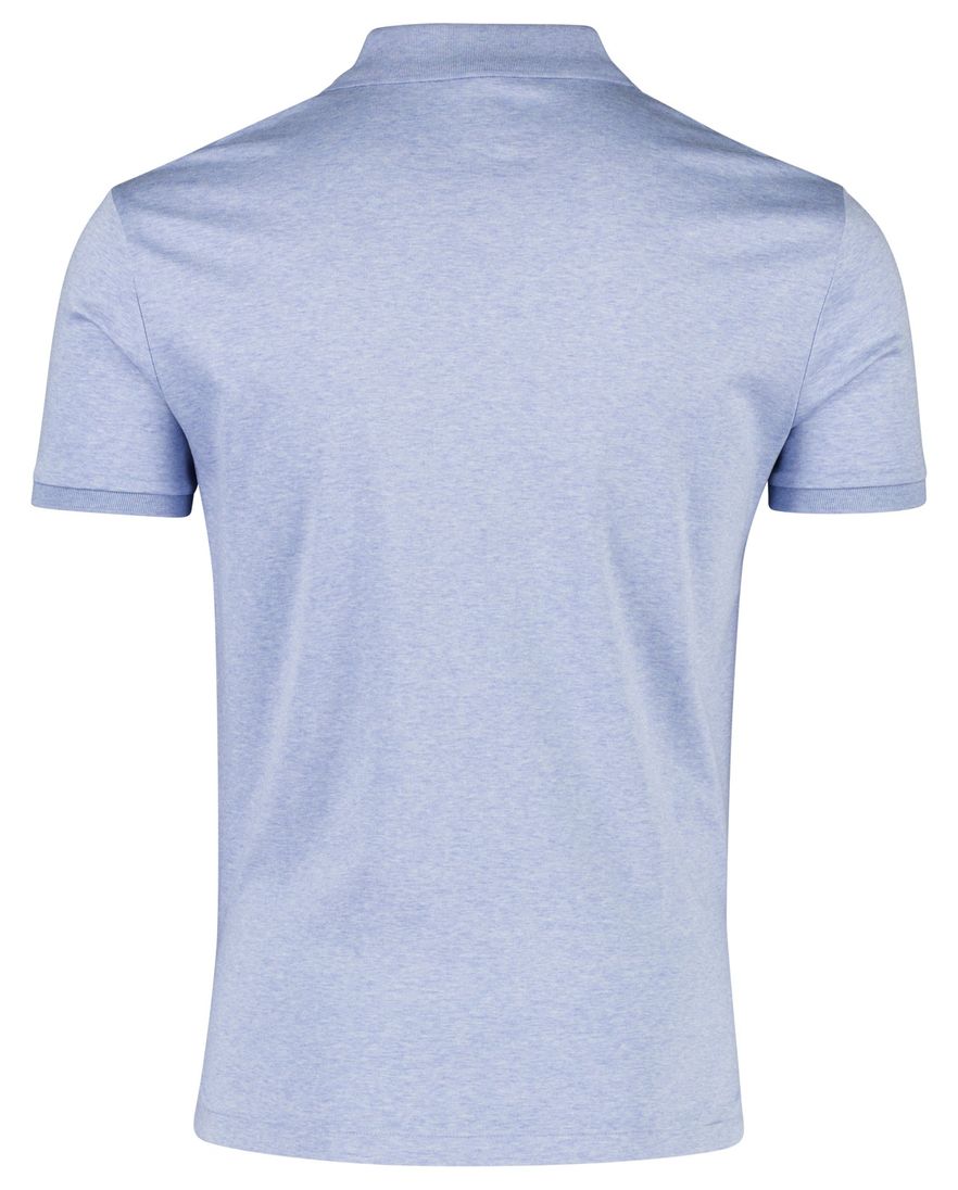 Custom slim fit polo lichtblauw Polo ralph lauren