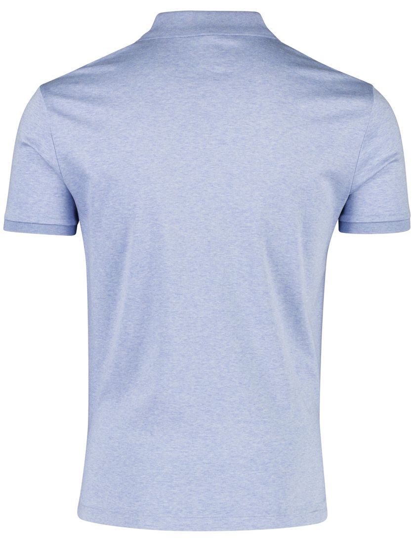 Polo lichtblauw gemeleerd Polo ralph lauren normale fit