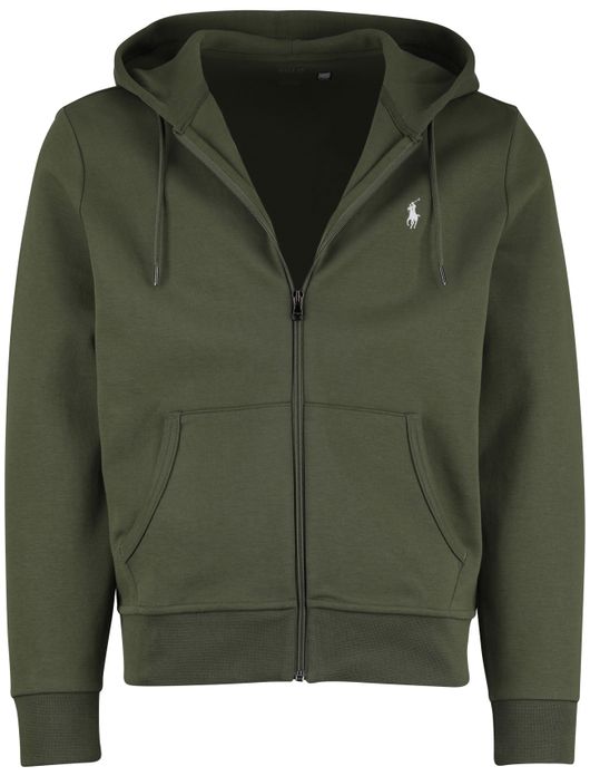 Polo Ralph Lauren sweatvest groen capuchon