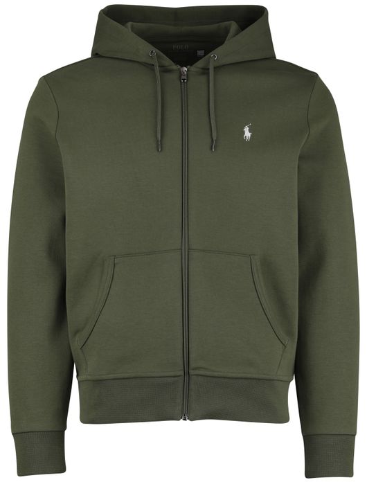Polo Ralph Lauren sweatvest groen capuchon