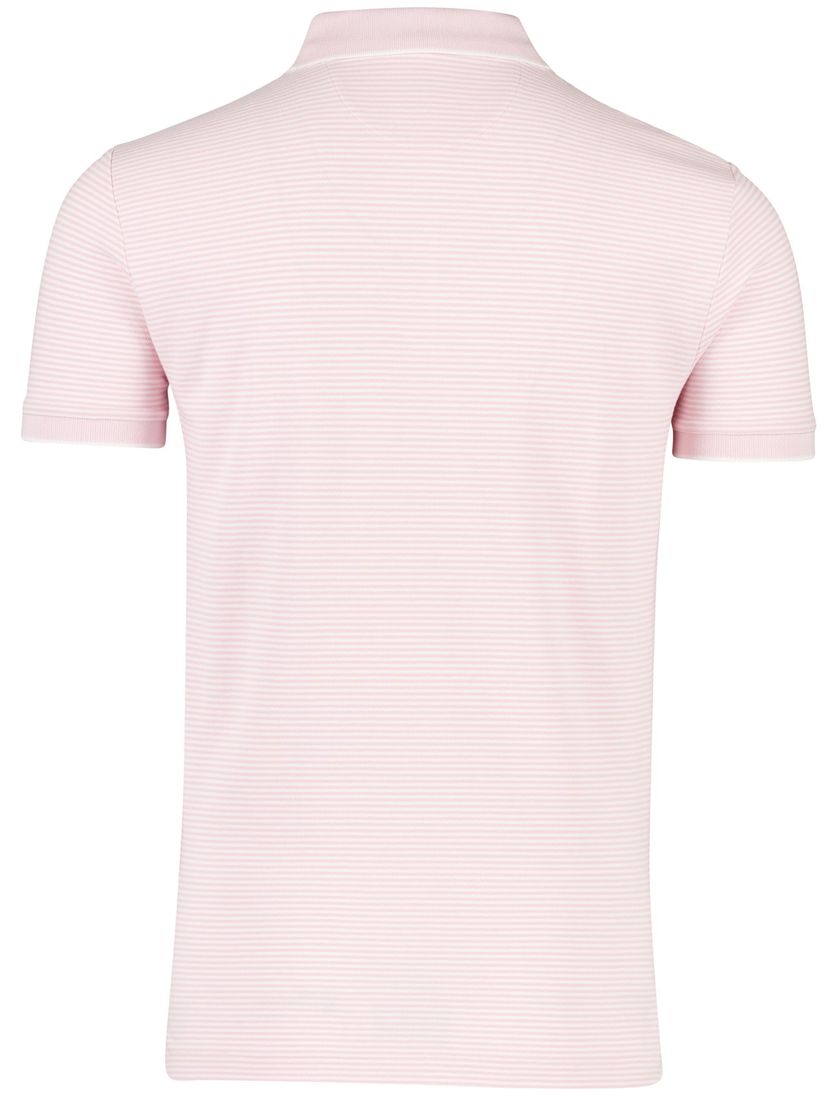 Polo roze streepjes custom slim fit Polo ralph lauren