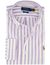 Polo ralph lauren custom fit overhemd paarse streepjes