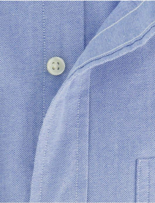 Polo ralph lauren bear overhemd custom fit lichtblauw