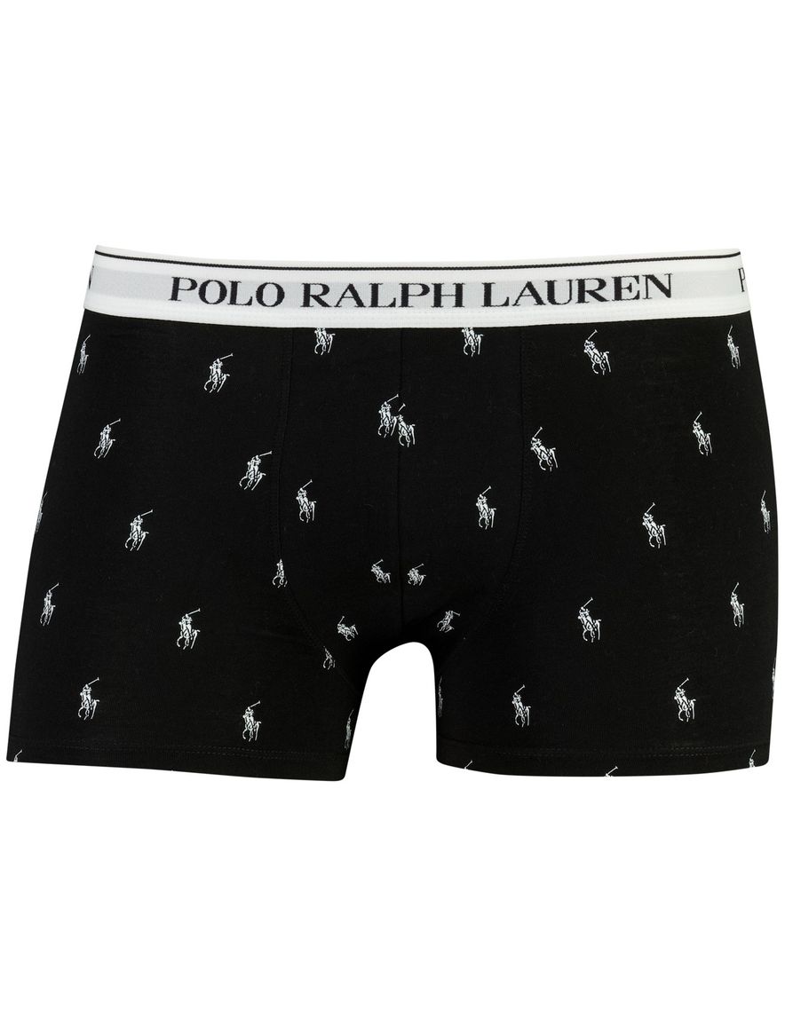 Polo Ralph Lauren 3-pack boxershort wit zwart