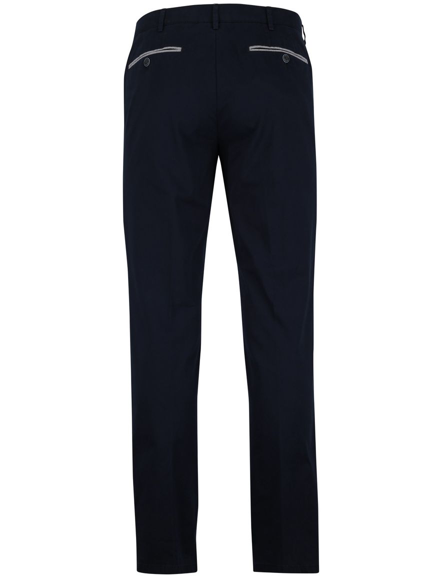 Meyer pantalon donkerblauw flatfront normale fit