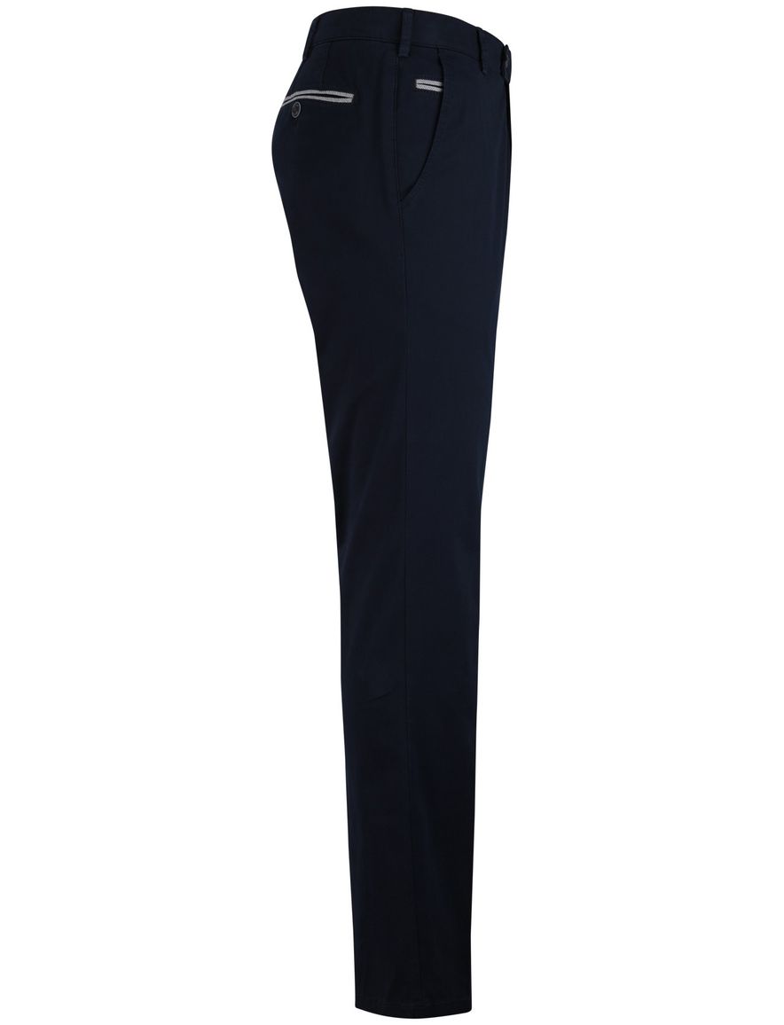Meyer pantalon donkerblauw flatfront normale fit