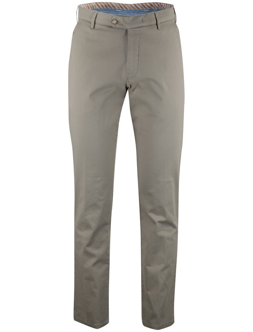 Pantalon flatfront Meyer Bonn groen normale fit