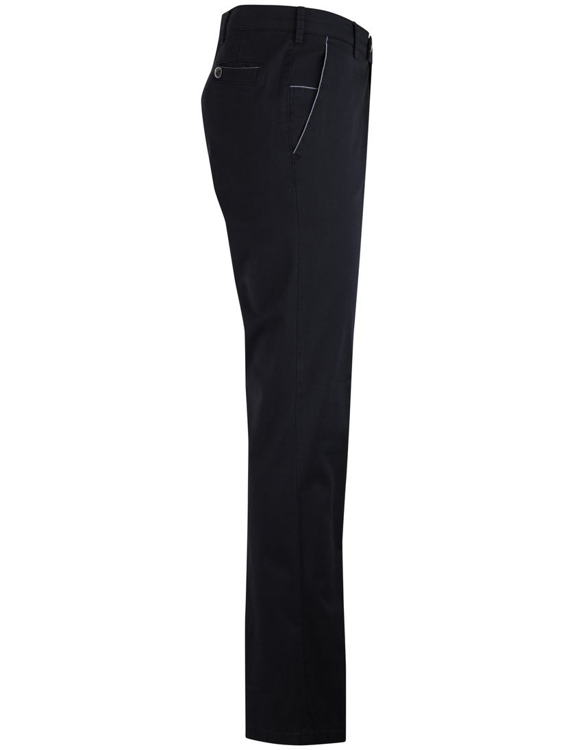Pantalon flatfront Meyer navy normale fit