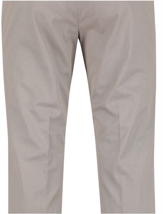 Meyer pantalon beige normale fit flatfront