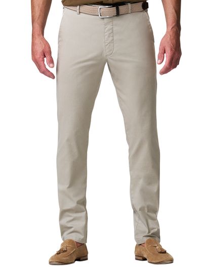 Meyer Beige pantalon Meyer normale fit New York
