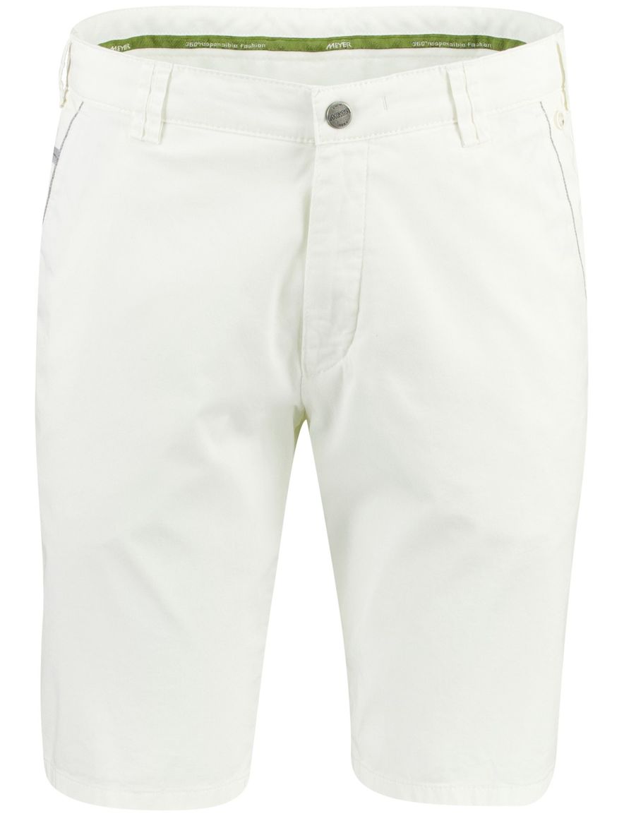 Wit korte broek Meyer B-Palma katoen