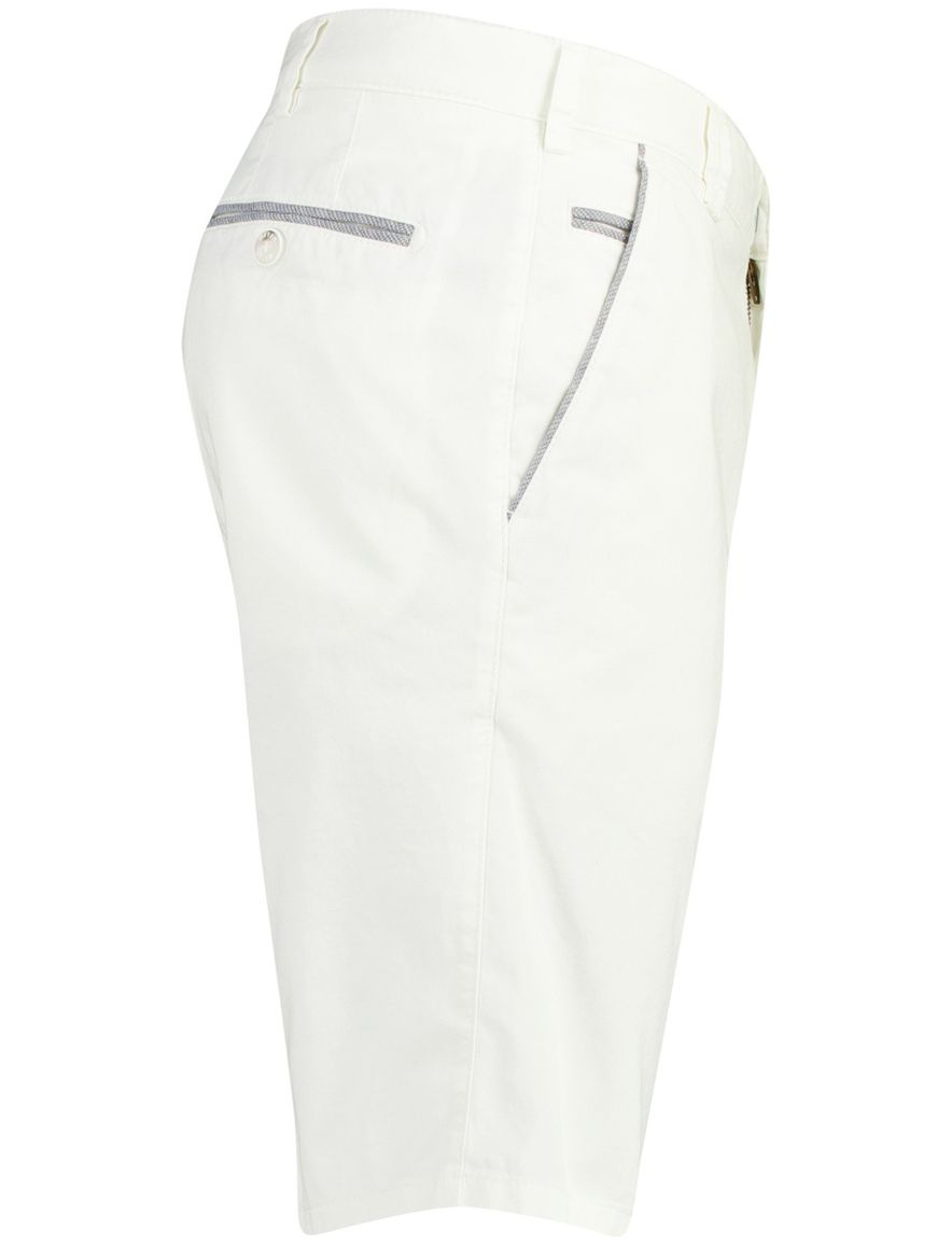 Wit korte broek Meyer B-Palma katoen