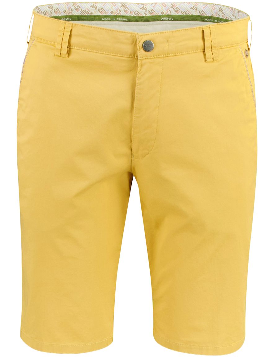 Geel korte broek Meyer B-Palma katoen