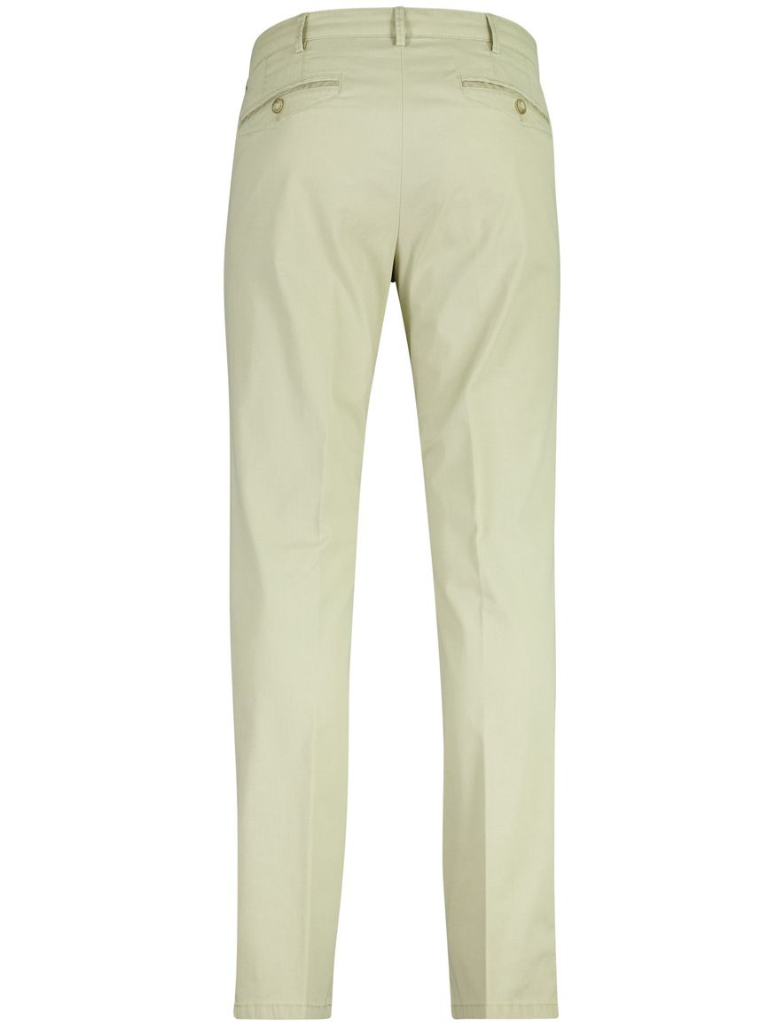 Groen pantalon Meyer normale fit zonder omslag