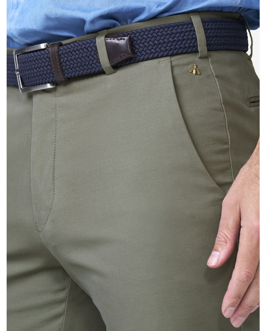 Chino Meyer Bonn donkergroen