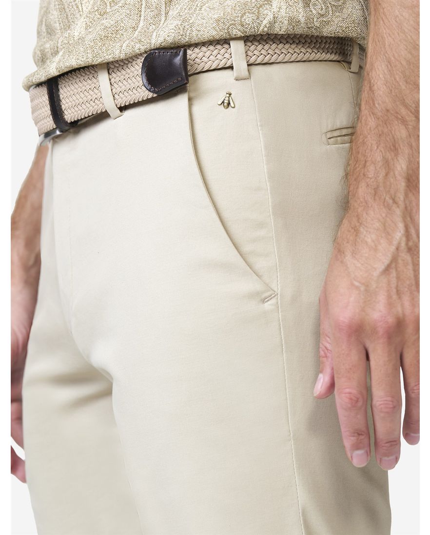 Meyer Bonn crème kleurige broek