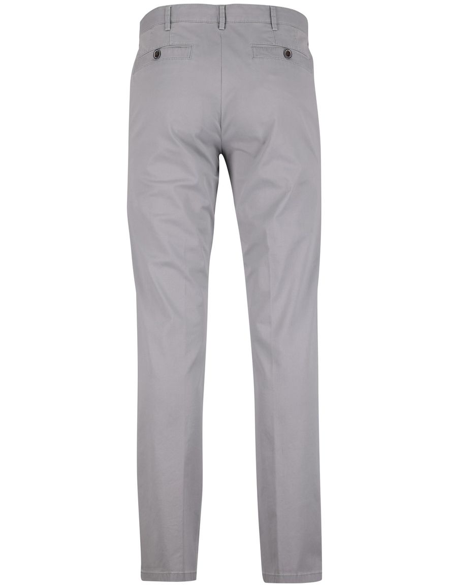 Grijze pantalon Meyer New York flatfront normale fit