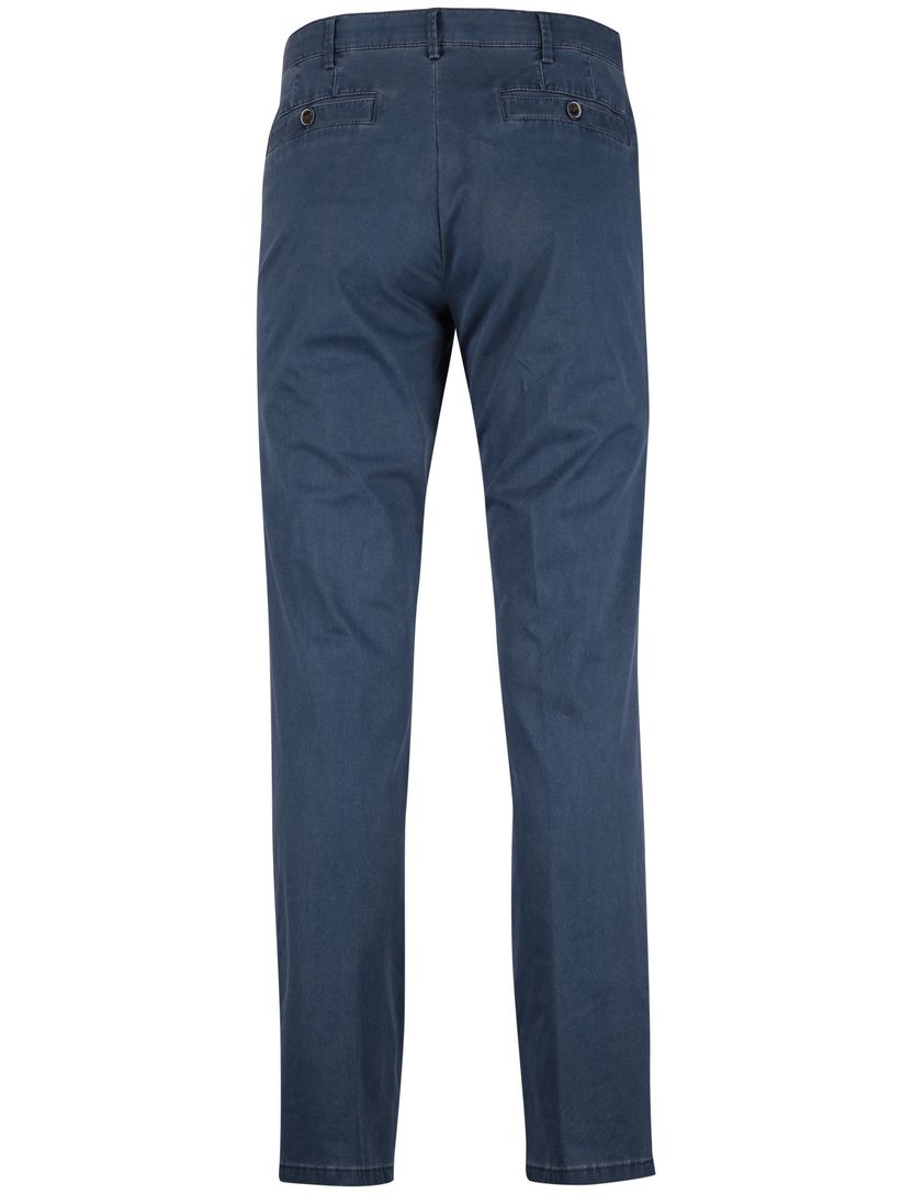 Pantalon Meyer New York blauw normale fit